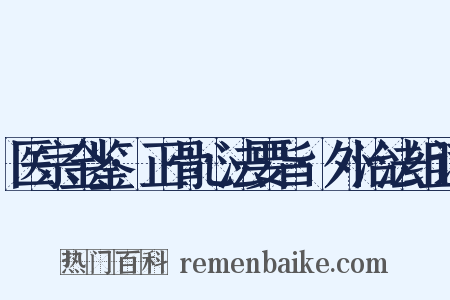 医宗金鉴·正骨心法要旨·外治法组词是什么意思的图片